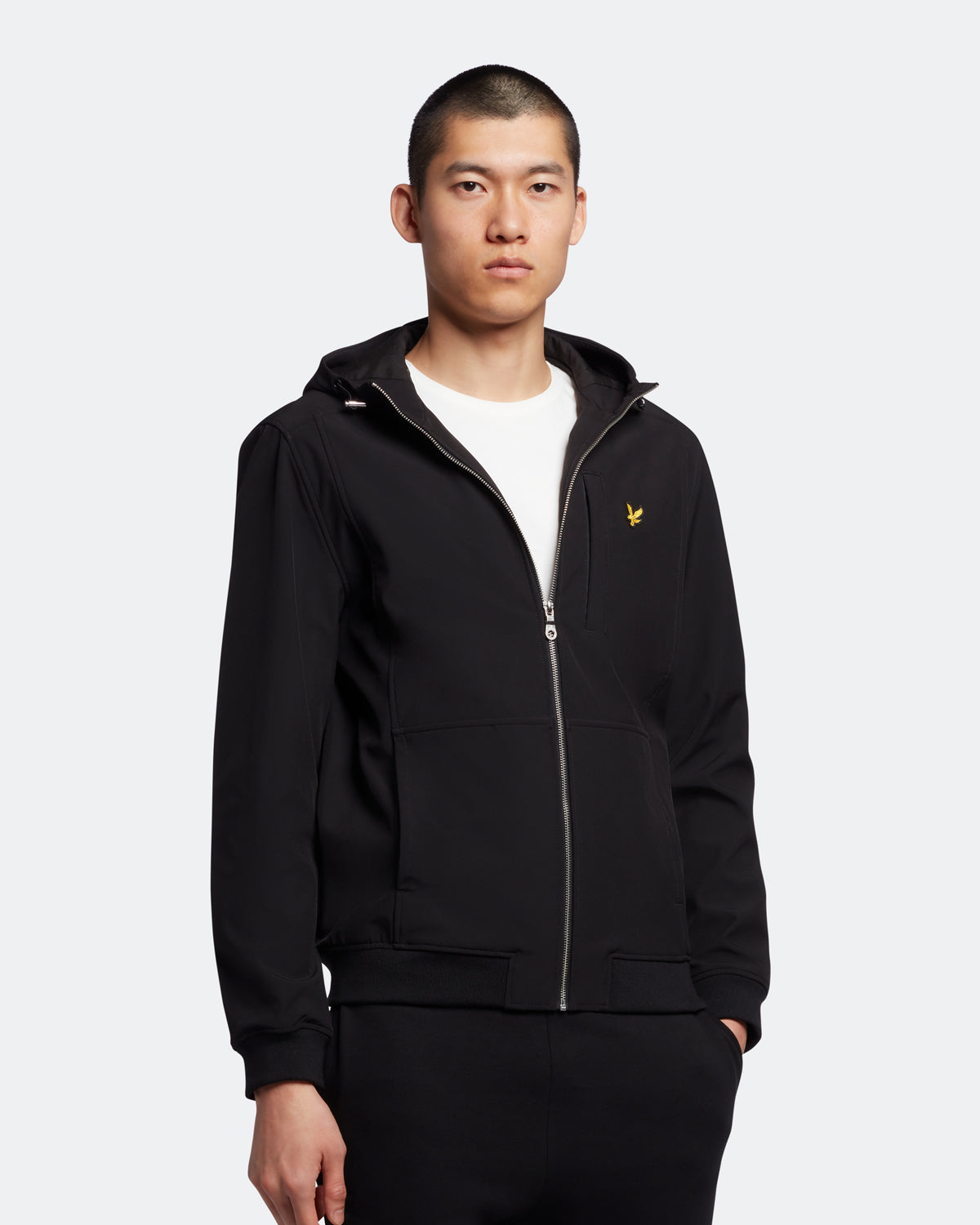 

Куртка из софтшелла Lyle & Scott, черный