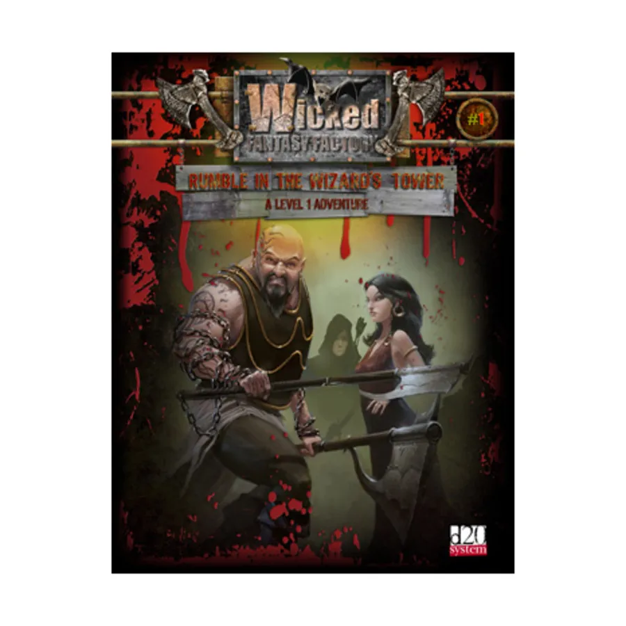 

Модуль Rumble in the Wizard's Tower, Wicked Fantasy Factory (d20)