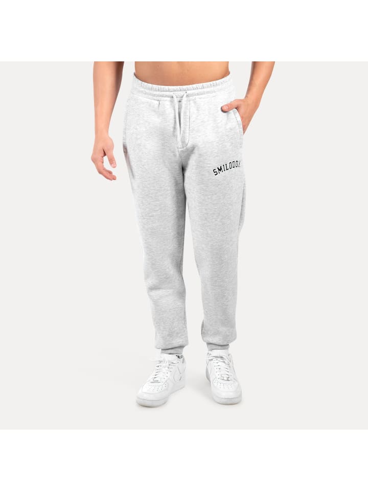 

SMILODOX Спортивные штаны Kayson серого меланжевого цвета