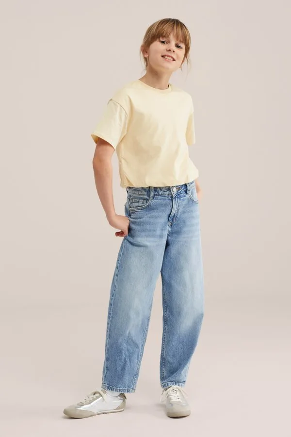 Простая футболка We Fashion, Light Yellow
