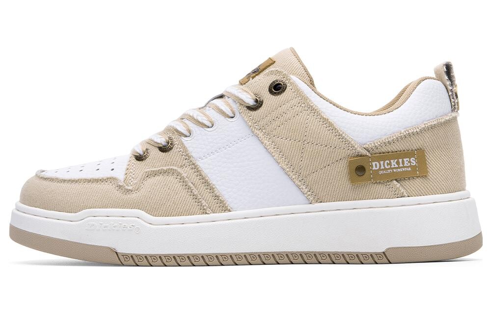 

Кроссовки Dickies Skateboarding Shoes Men Low-top White, цвет Off White