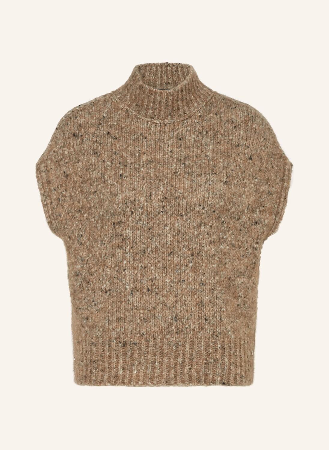 

Свитер-жилет с мохером MARC CAIN, цвет 620 raffia melange