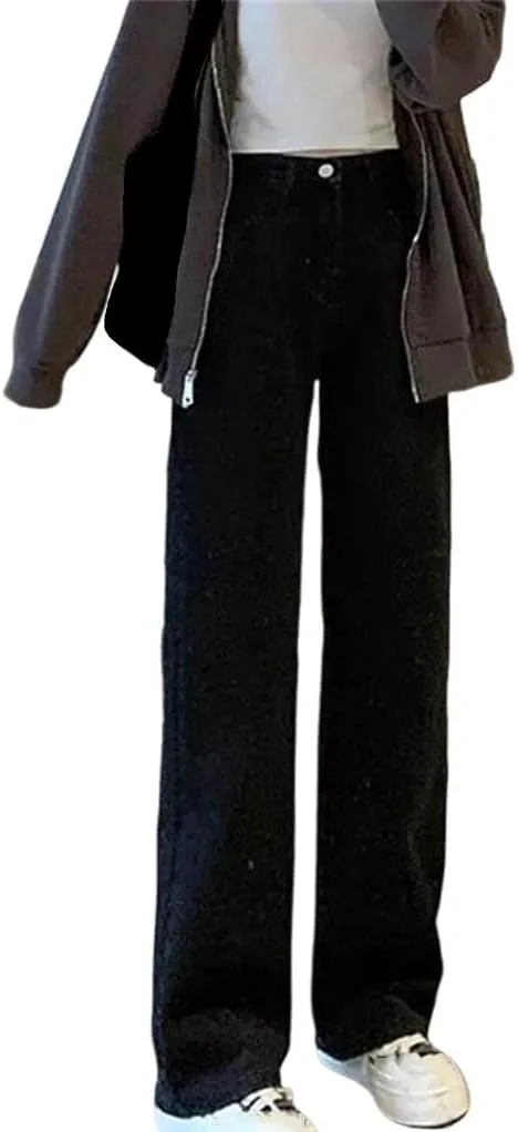 

Женские джинсы Vintage High Waist Wide Leg с застежкой-молнией