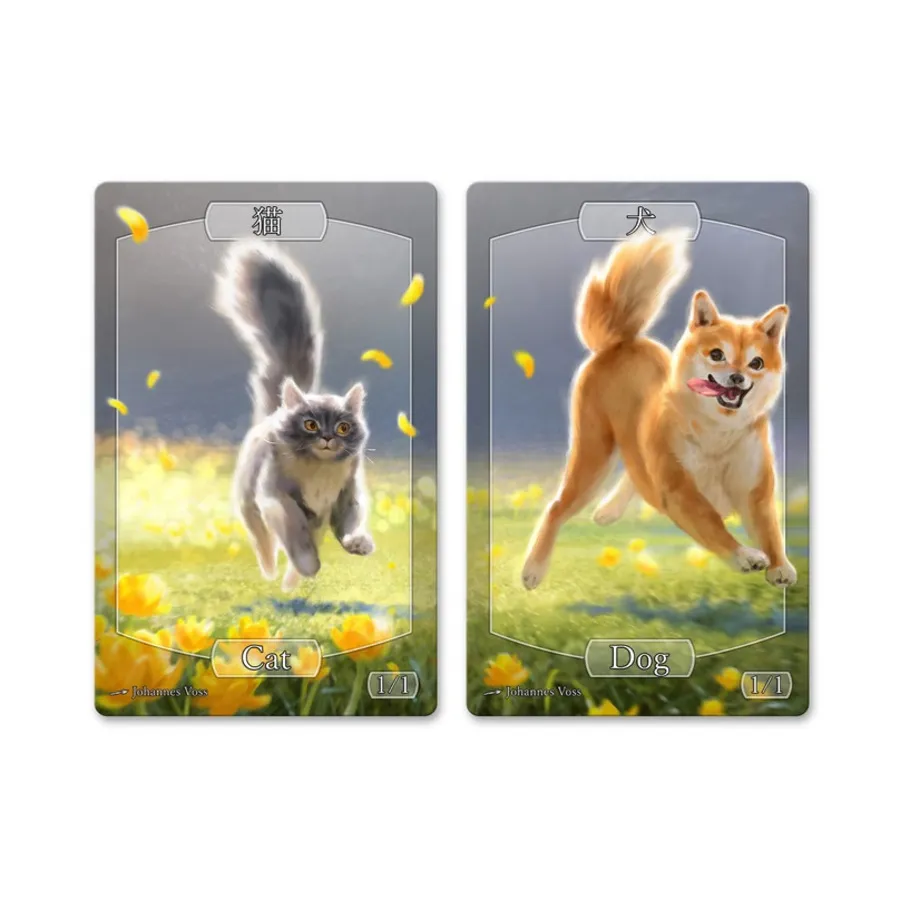 

Жетон кошки/собаки (1/1), Sparkly Tokens
