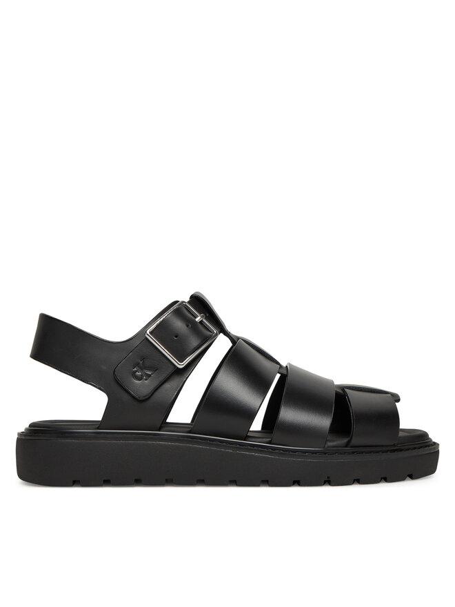 Сандалии Sq Molded Sdl Fisherman Mg Wn YW0YW01700 Calvin Klein Jeans, черный