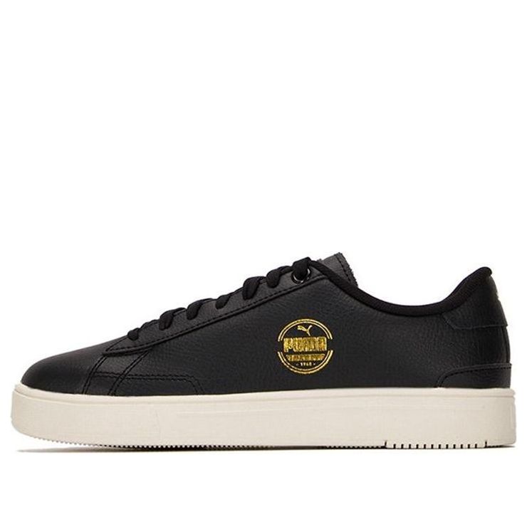 

Кеды PUMA Serve Pro 1948 'Black Team Gold', черный
