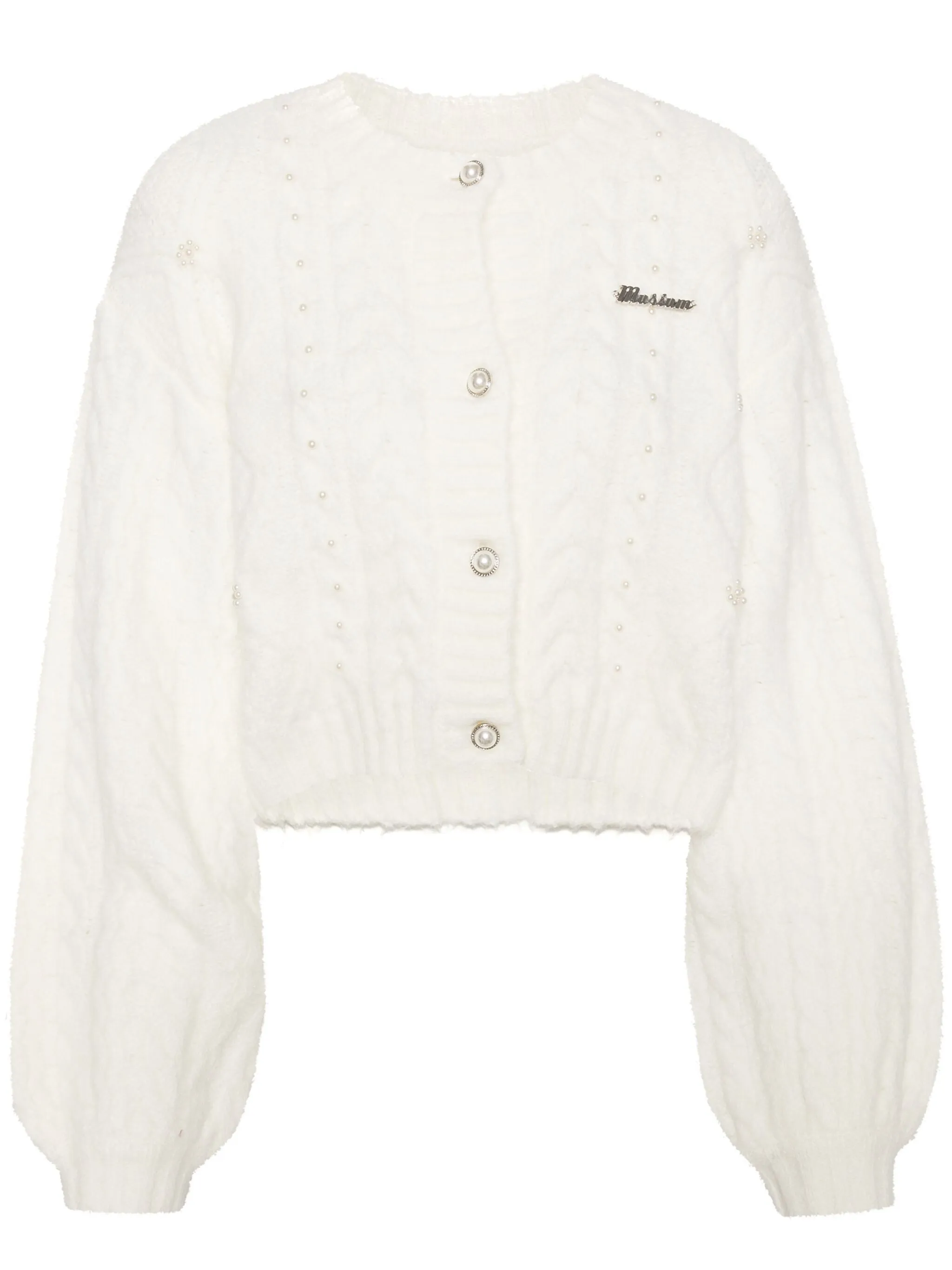 

Кардиган с логотипом Musium Div., нейтральный