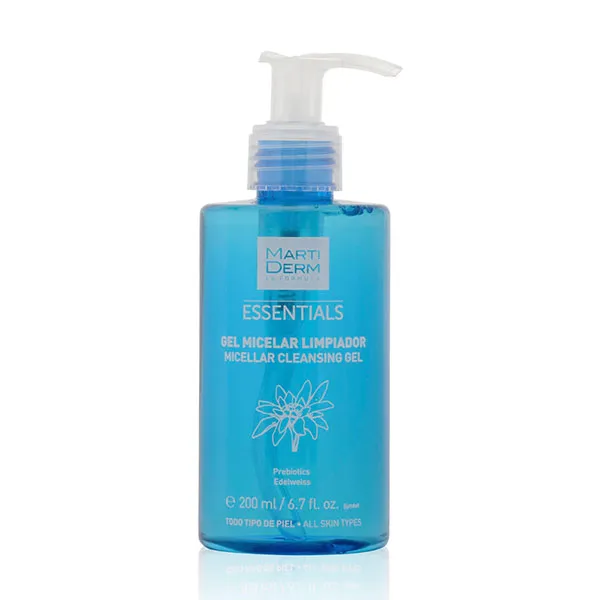 

Очищающий мицеллярный гель Essentials Gel Micelar Limpiador Martiderm, 200 ml