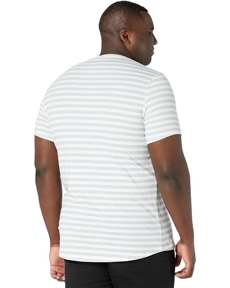 

Футболка Johnny Bigg Big & Tall Global Stripe Longline Tee, цвет Mint