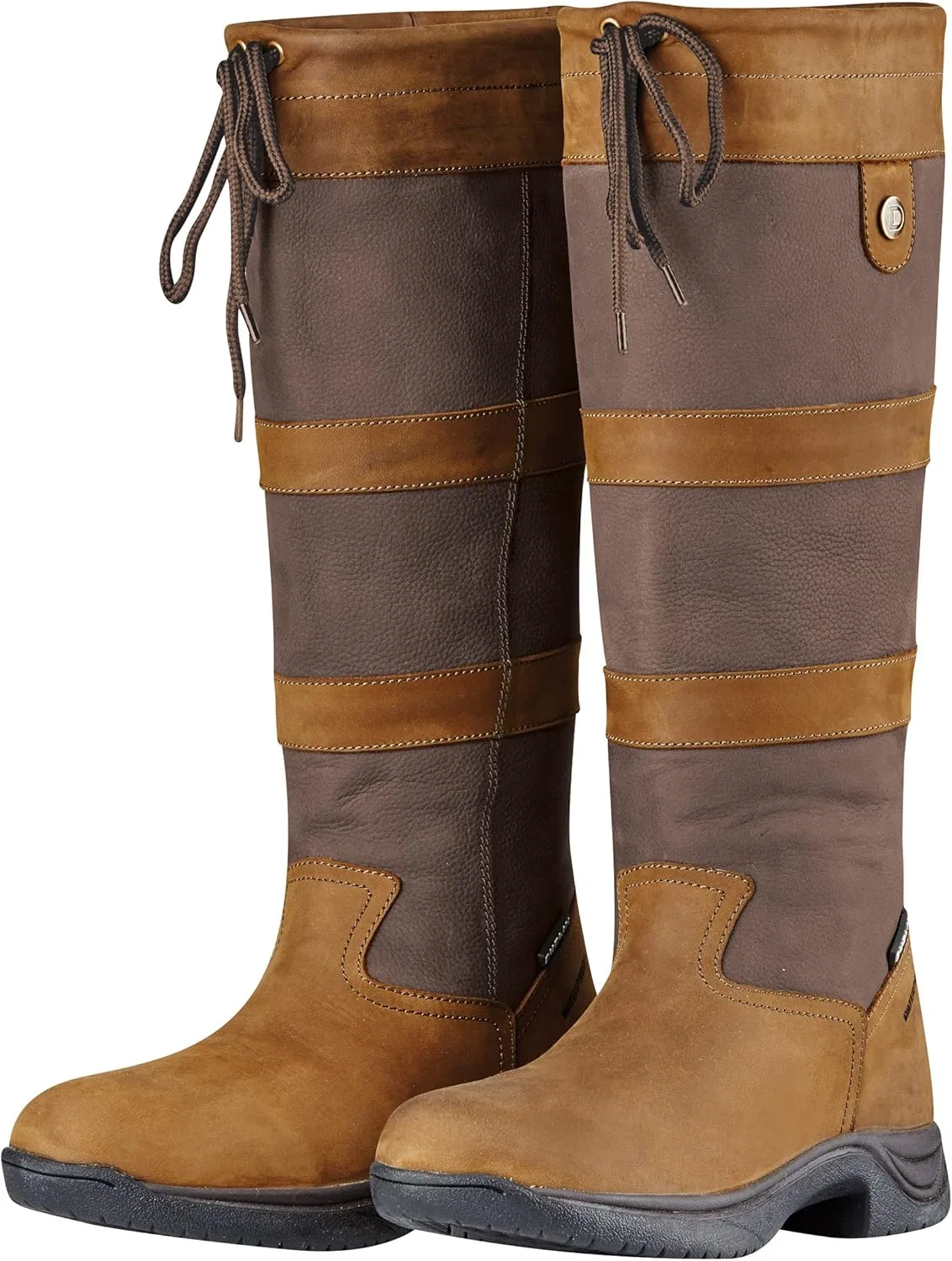 Кожаные ботинки унисекс Dublin River III, Dark Brown