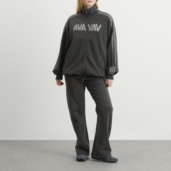 Спортивные брюки из махровой ткани от Avavav Adidas, Carbon — фото 4