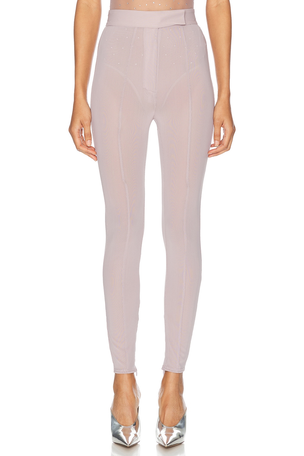 

Леггинсы Power Mesh Alex Perry, цвет Lavender Grey