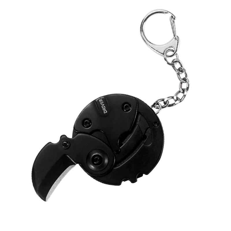 

Набор мультитулов Cut The Moon, нержавеющая сталь, унисекс, 6,7*4,6 см, многофункциональный QIEYUE, All черный