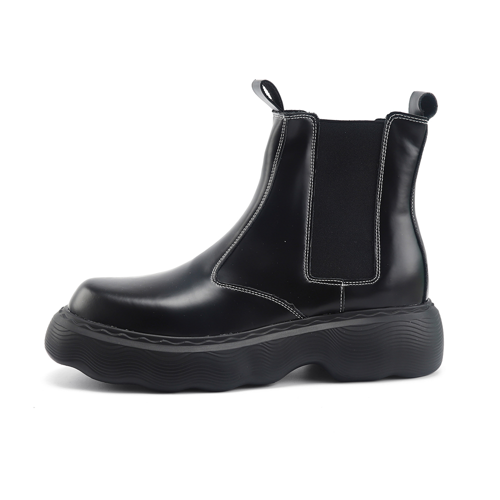 

TOM TAILOR Короткие мужские ботинки челси, черные