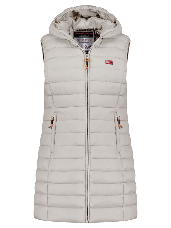 

Стеганый жилет Geographical Norway Steppweste Vatikolor, светло-серый