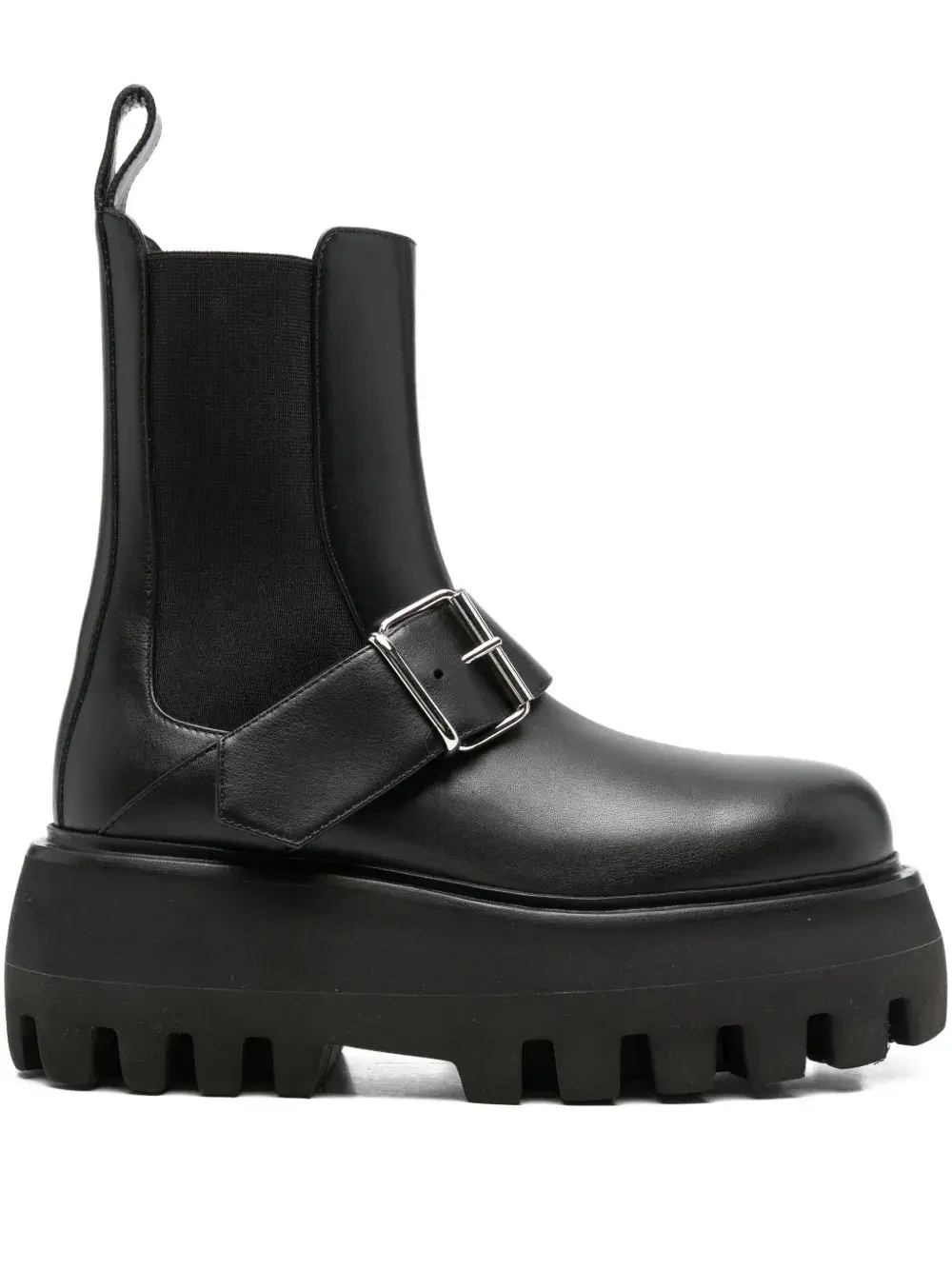 Сапоги H из резины Alexander McQueen, черный