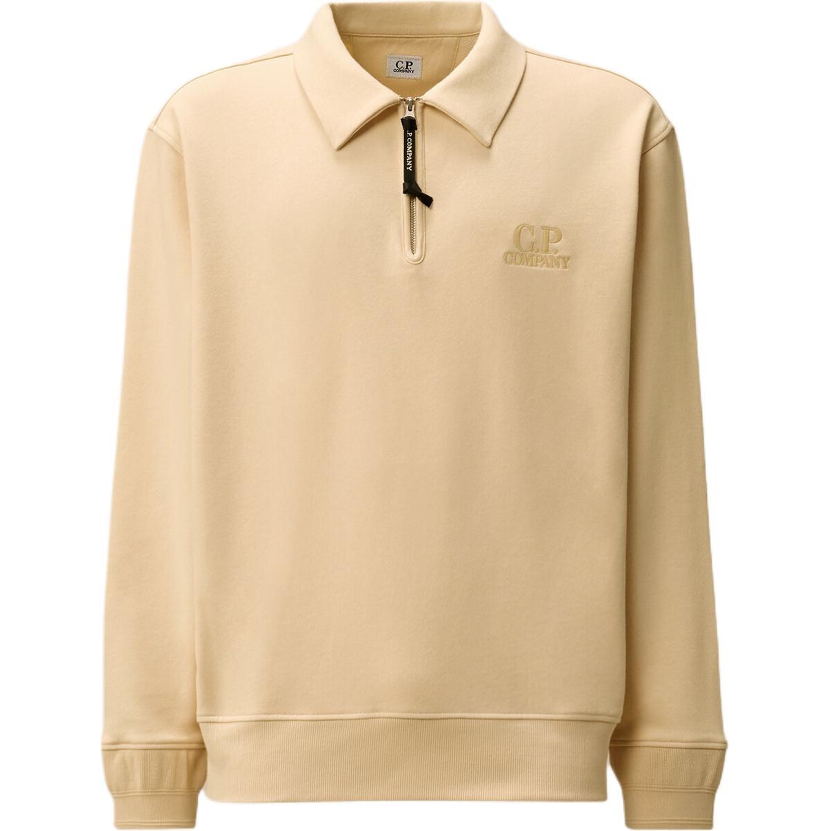 

C.P. Company водолазка полузип худи C.P.Company, бежевый
