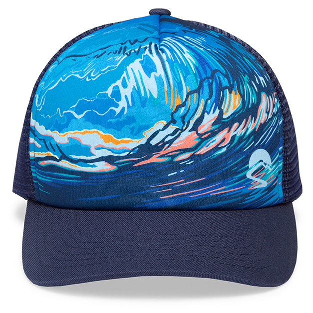 

Кепка Sunday Afternoons Artist Series Trucker, цвет Into The Blue