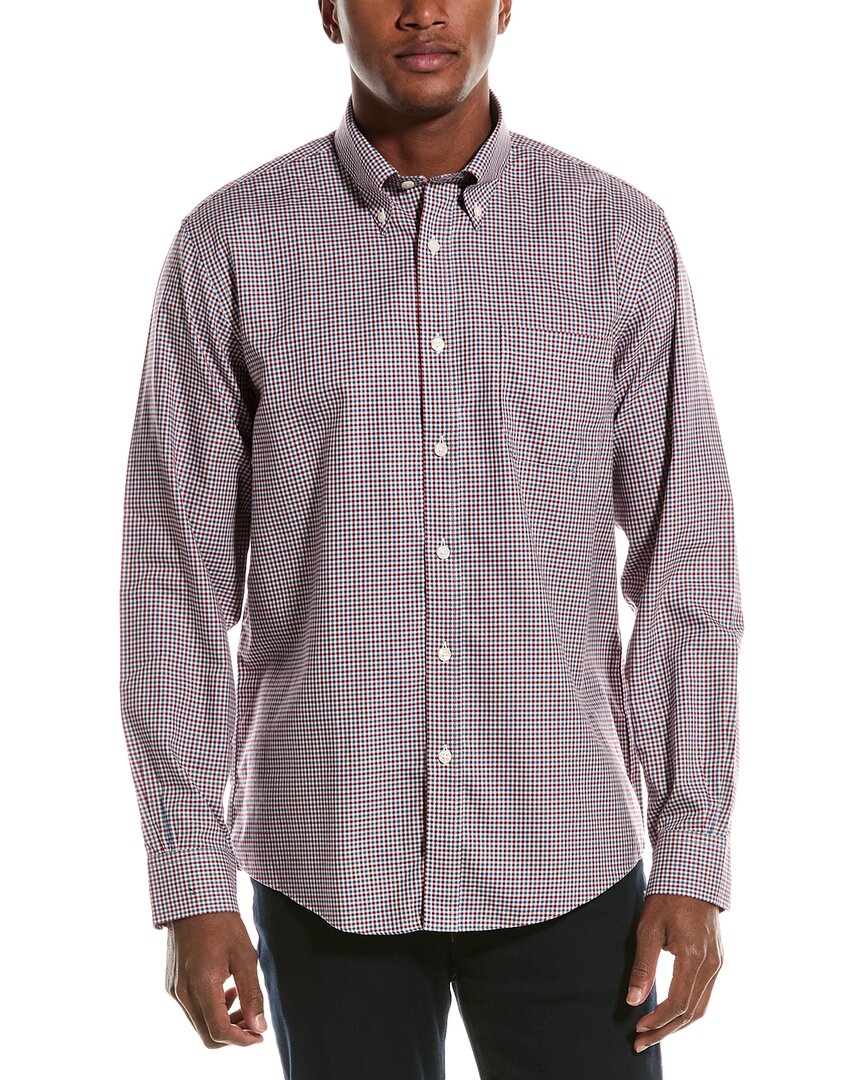 

Рубашка Brooks Brothers Regular Fit Oxford, красный