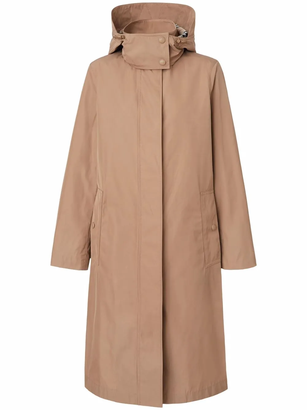 

Пальто со съемным капюшоном BURBERRY, нейтральный