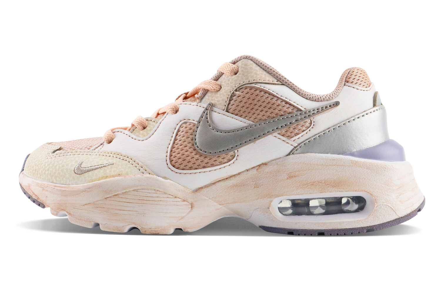 

Кроссовки Air Max Fusion женские с низким верхом оранжево-розовые/белые Nike
