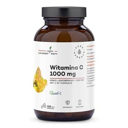 

Aura Herbals Витамин С 1000мг 120 капсул, Коричневый, Aura Herbals Витамин С 1000мг 120 капсул