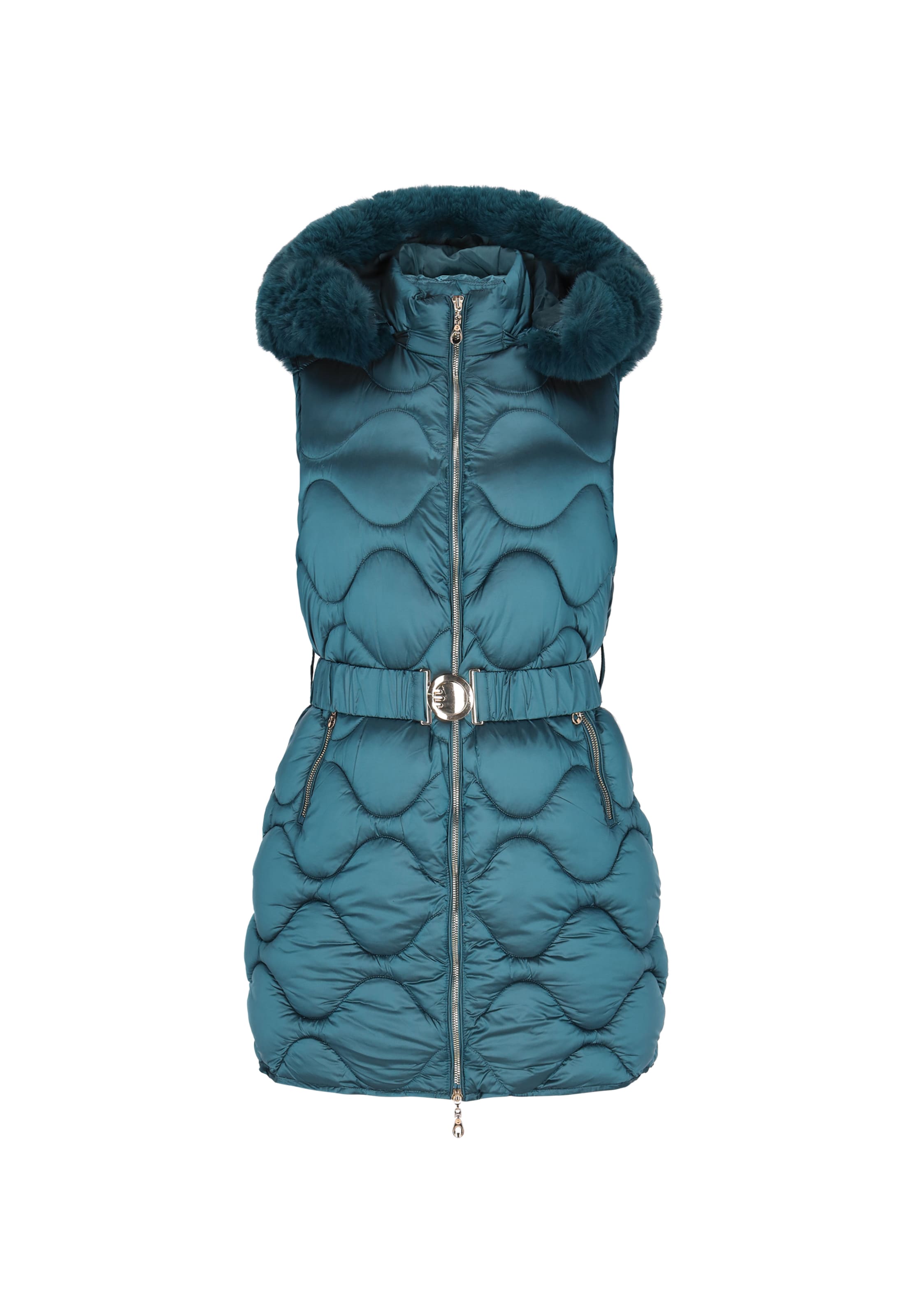 

Faina Жилет в цвете Petrol