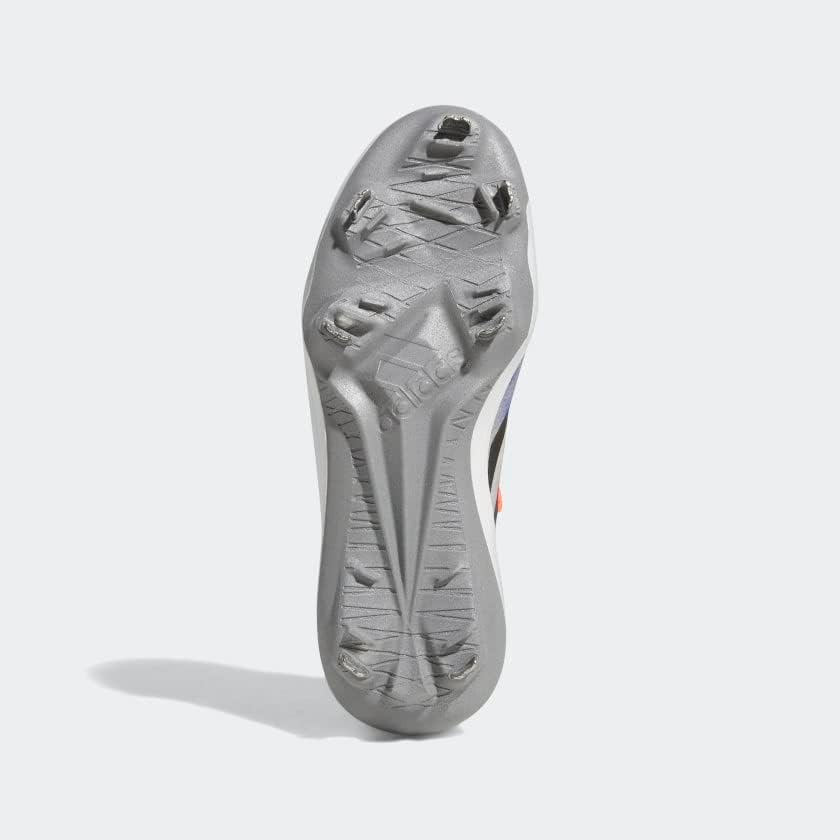 Мужские бутсы Adidas Adizero Afterburner Nwv, белый/черный — фото 4