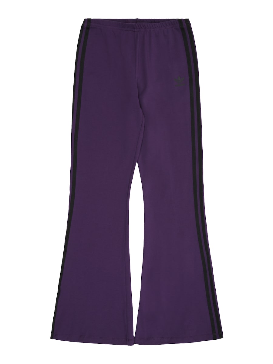 

Расклешенные леггинсы ADIDAS ORIGINALS, фиолетовый