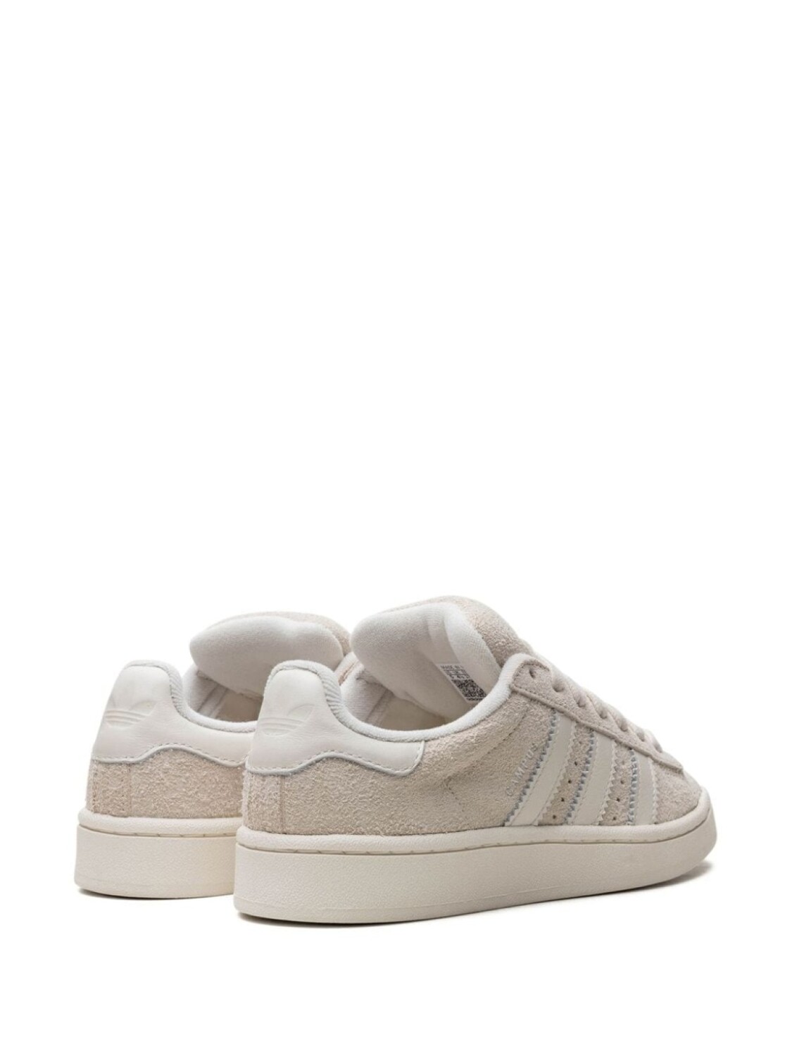 Кроссовки Adidas Campus 00s "Wonder White Chalk White Core Black", нейтральный цвет — фото 3