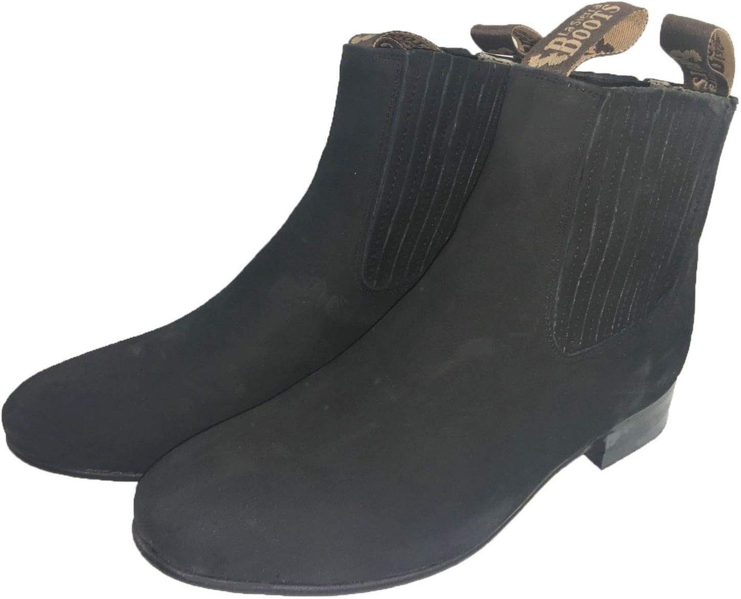 

Мужские ботинки до щиколотки Dona Michi из нубука и замши Charro, ручная работа, качественная обувь, черный