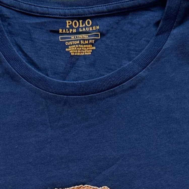 Футболка Polo Ralph Lauren Polo Bear, темно-синий — фото 3
