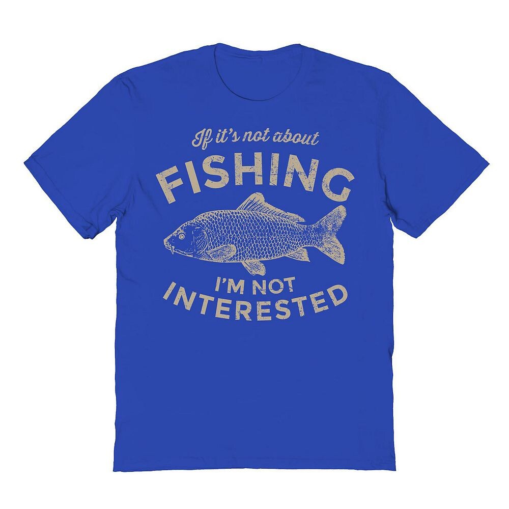 

Мужская футболка Duke & Sons Not Fishing с рисунком, цвет Royal