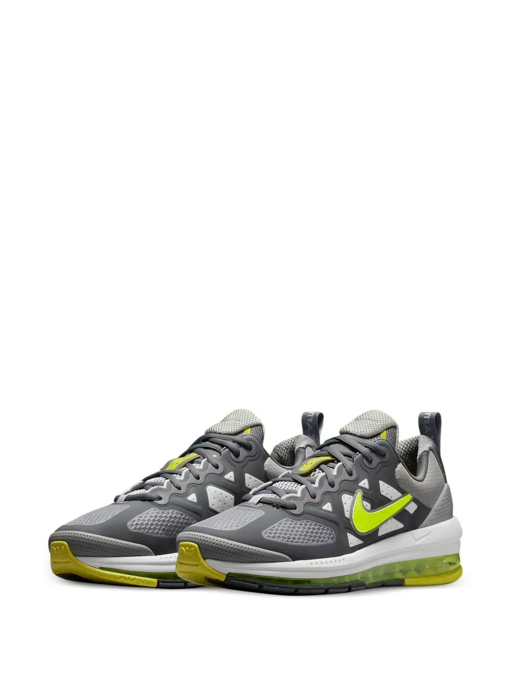 Кроссовки Air Max Genome Neon Green Nike, серый — фото 2
