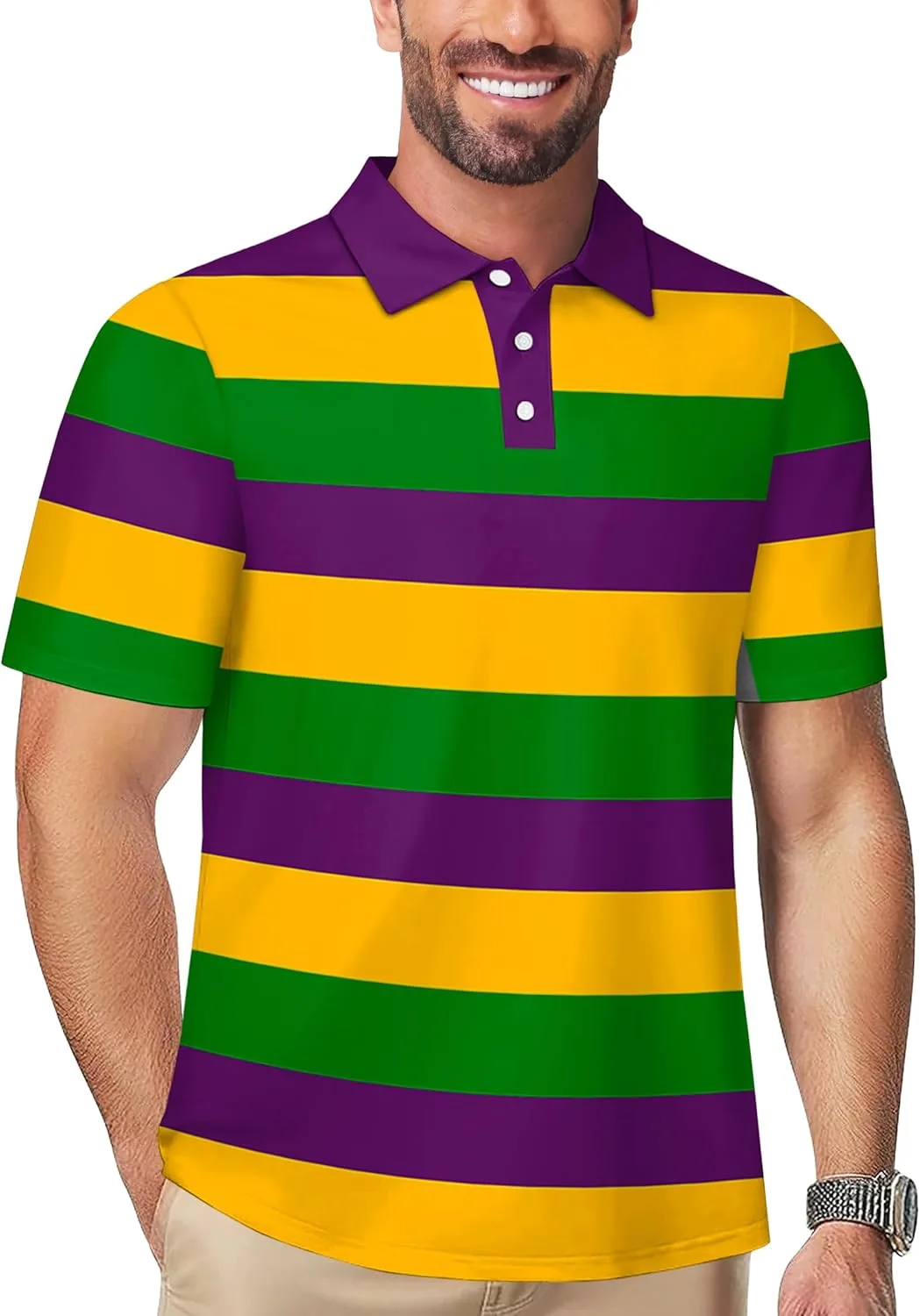 

Футболка-поло мужская AOBUTE для гольфа