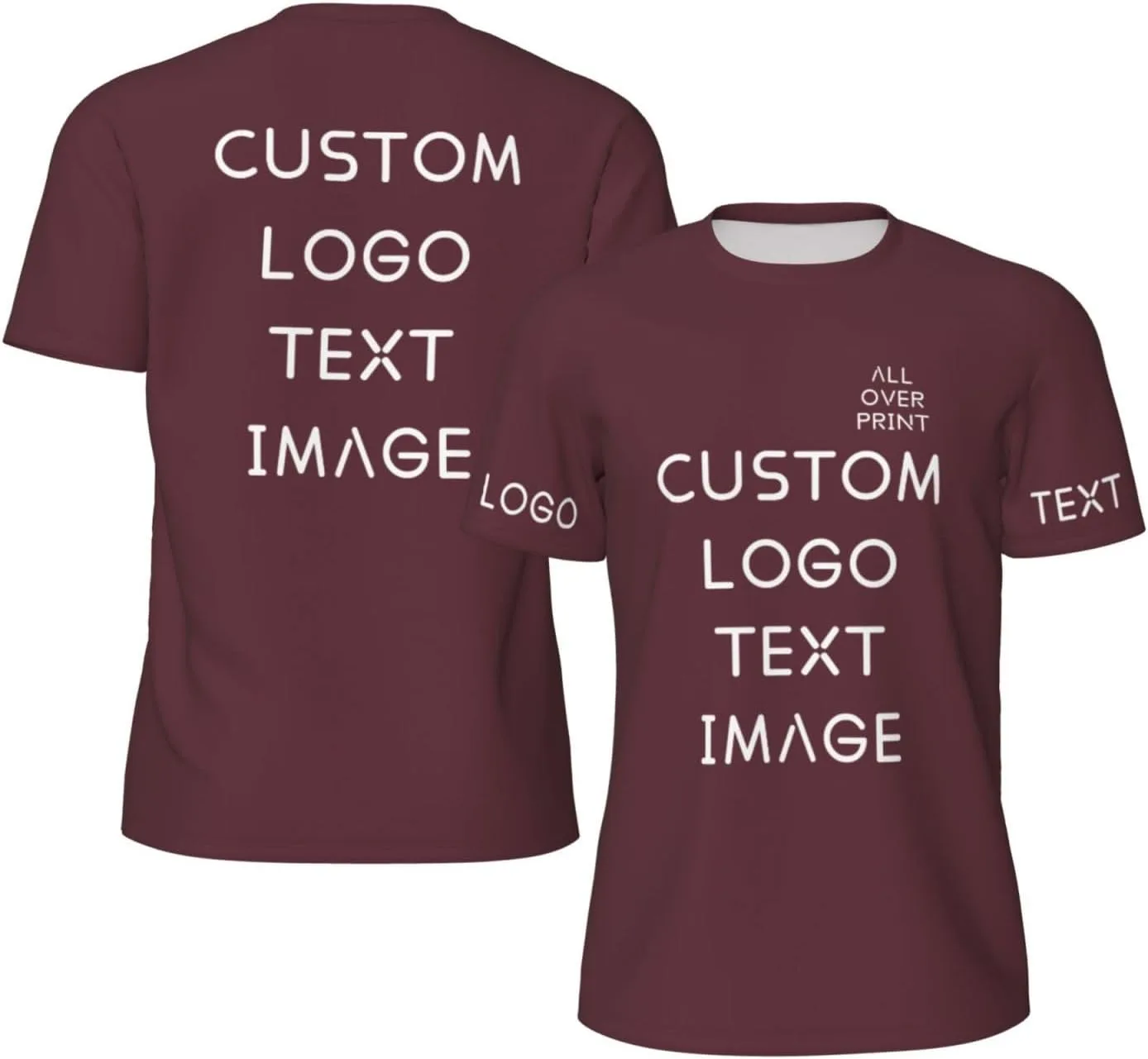 

Футболка Custom с логотипом и текстом