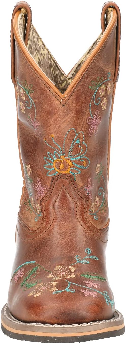 Ботинки Smoky Mountain для девочек 3845y выше щиколотки Smoky Mountain Boots, коричневый/бежевый — фото 4