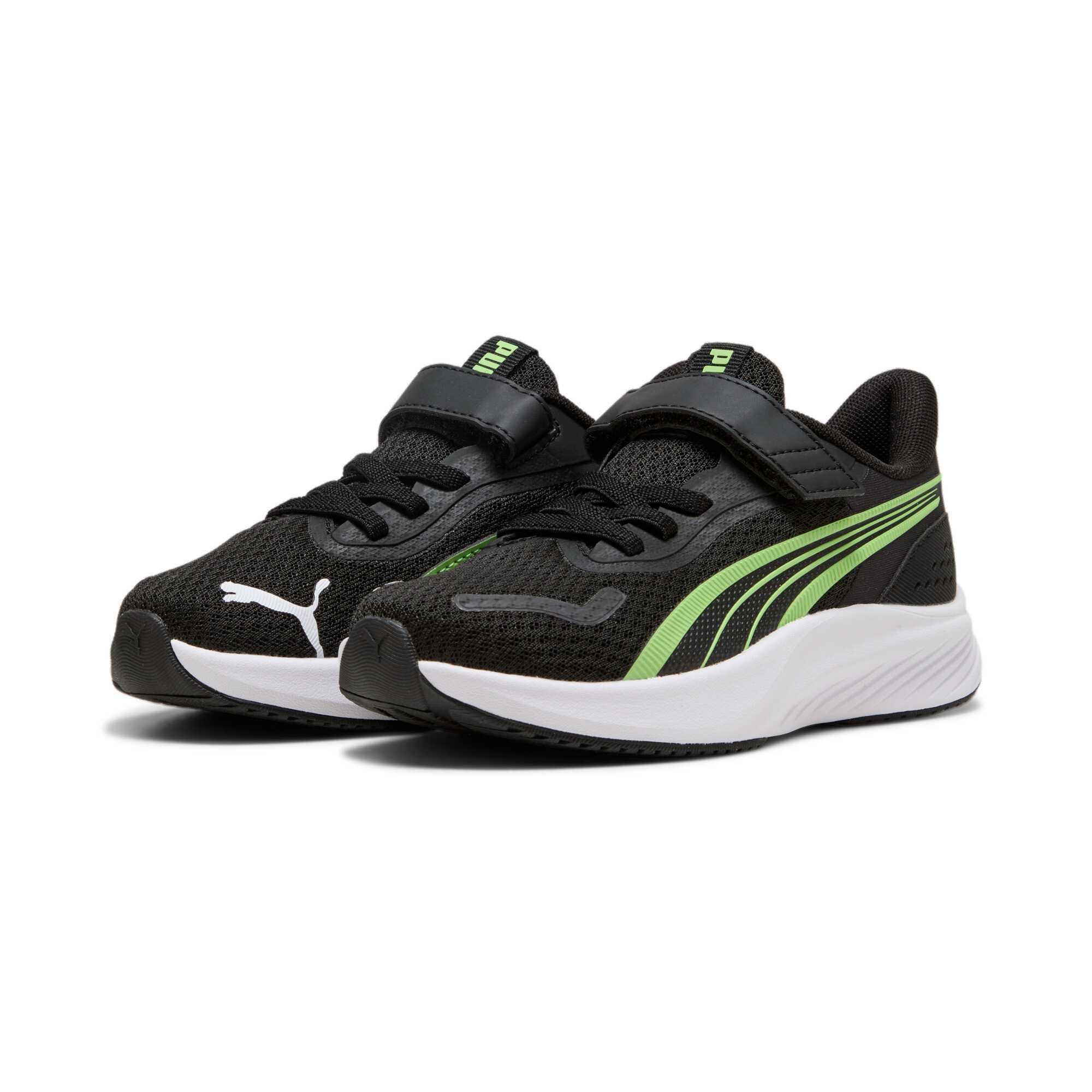 PUMA Износостойкие низкие детские повседневные ботинки black kids' — фото 4