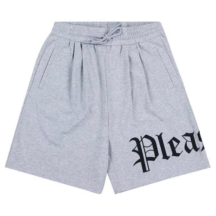 

Шорты Pleasures OE Wide Shorts, Grey Melange