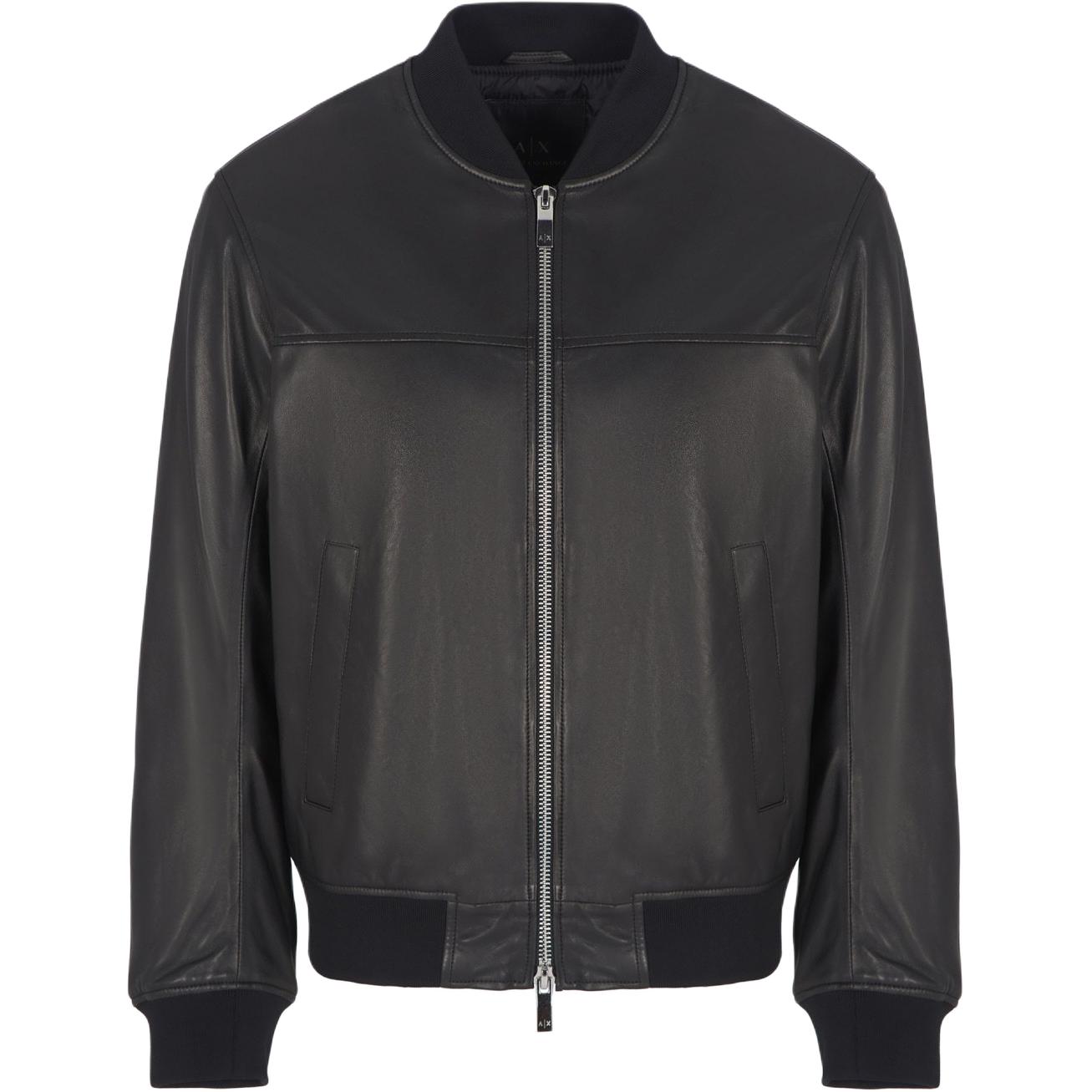 

ARMANI EXCHANGE Застёгивающаяся на молнию куртка-бомбер, Black