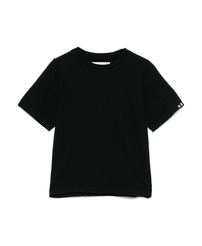 

Черные футболки и поло с круглым вырезом Extreme Cashmere, черный