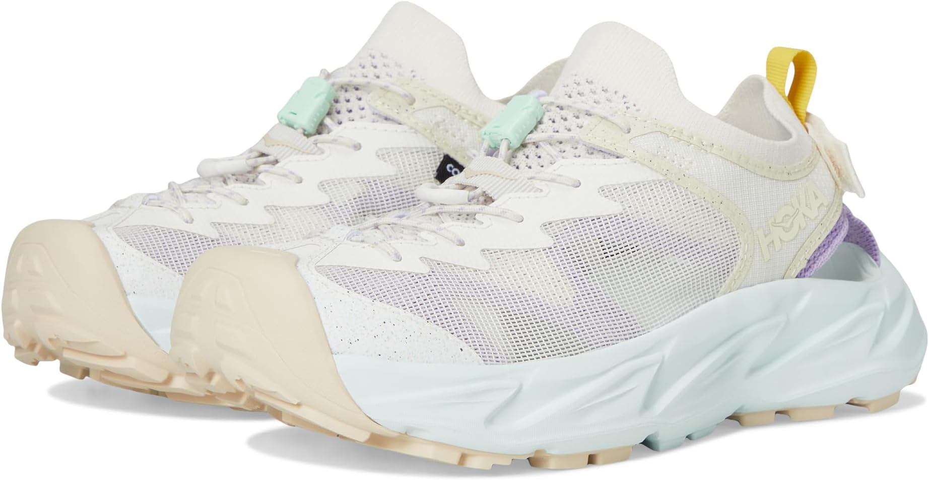 

Походные ботинки Hoka Hopara 2, цвет Alabaster/Snow Melt