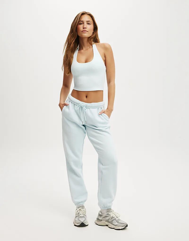 

Спортивные брюки Cotton On Plush, синие, базовые Cotton On