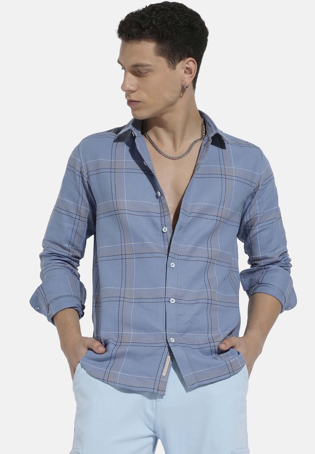 

Рубашка HOLDEN Campus Sutra, цвет blue