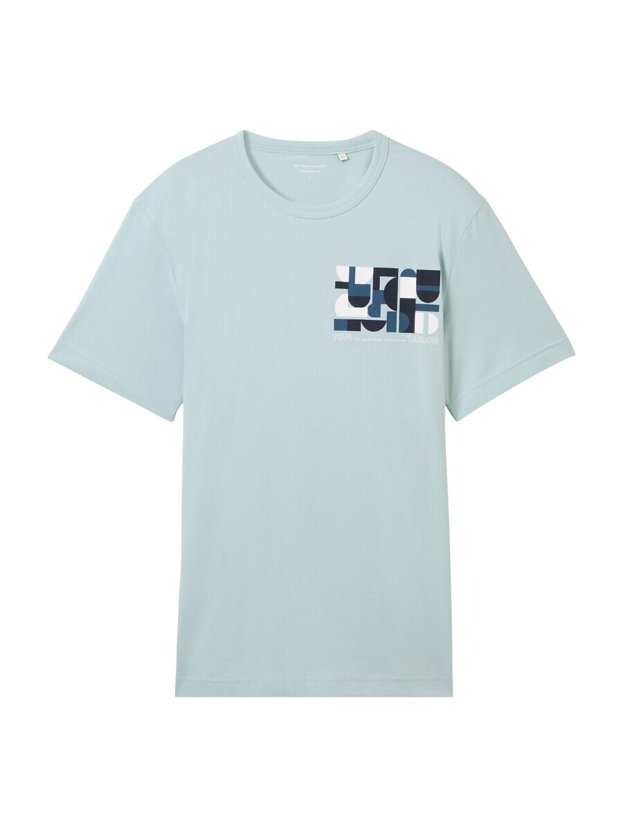 

Классическая футболка TOM TAILOR Shirt, цвет marine blue/light blue/dark blue