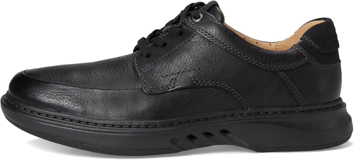 Мужские кружевные кроссовки Clarks Un Briley, черный — фото 4