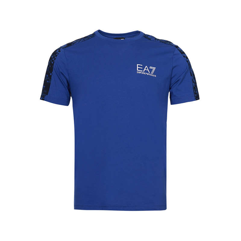 

Мужская футболка с коротким рукавом EMPORIO ARMANI, синий