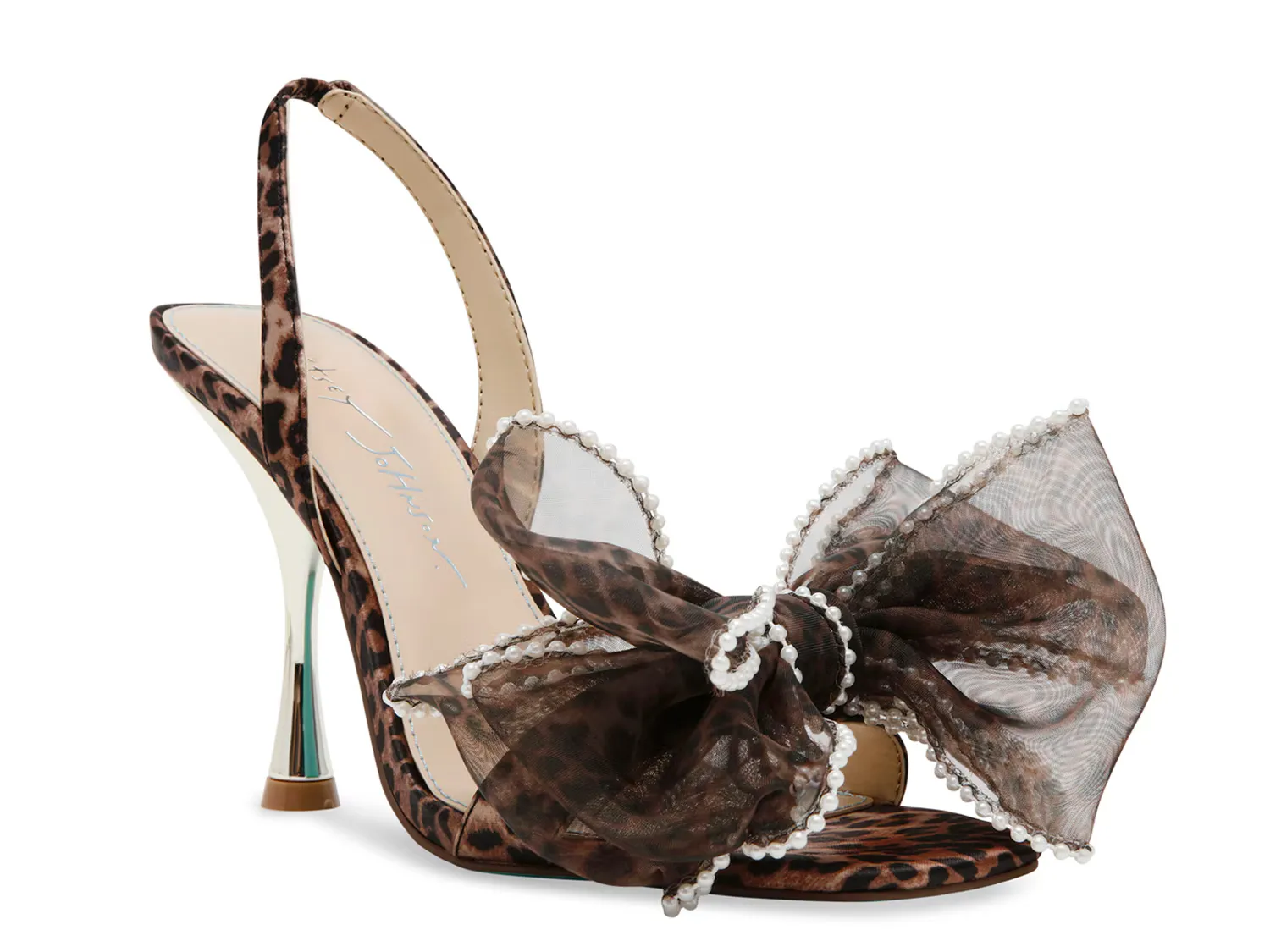 

Сандалии Fawn Sandal Betsey Johnson, коричневый/леопардовый принт