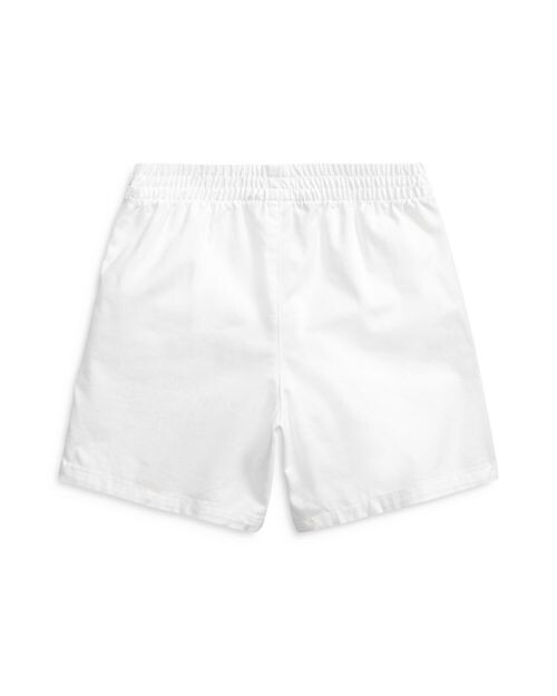 Шорты из эластичного твила для мальчиков – Little Kid Ralph Lauren, цвет White — фото 2