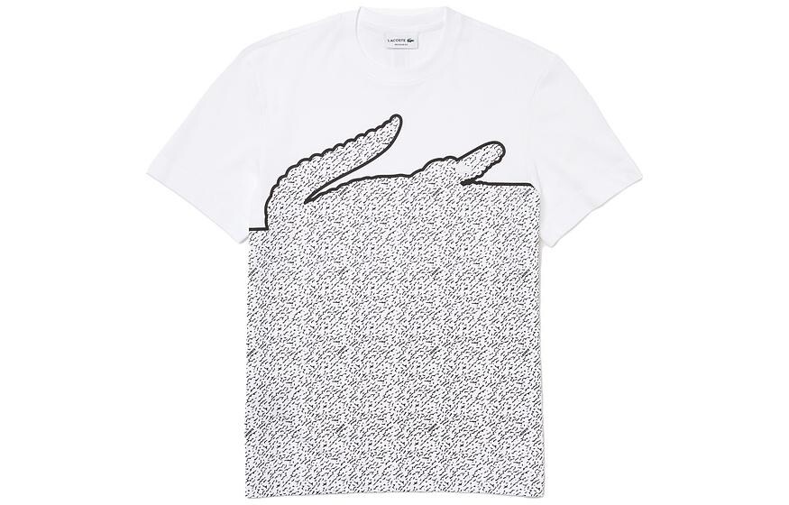 

Футболка мужская белая Lacoste, белый